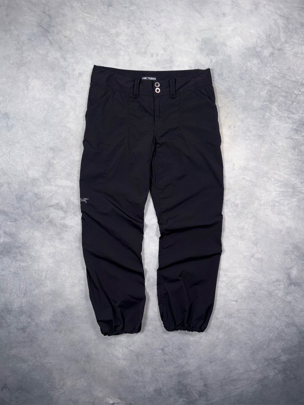 Vintage Arc’teryx 2000s Black Technical Gorpcore Outdoor Hiking Sport Pants